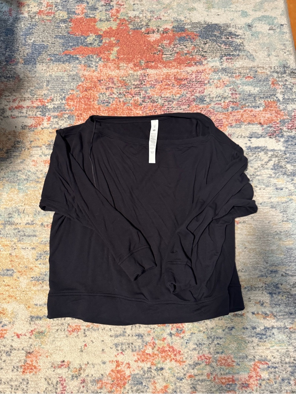 lululemon Be Calm Boat Neck in Night Moth